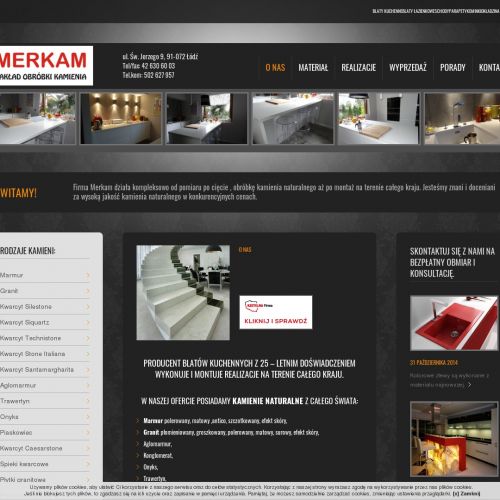 Blaty z marmuru łódź