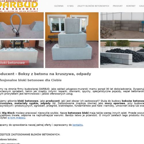 Boksy na materiały sypkie w Krakowie