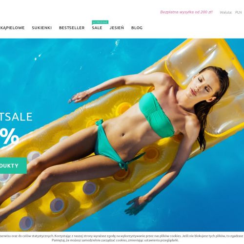 Poznań - strój kąpielowy ze spodenkami