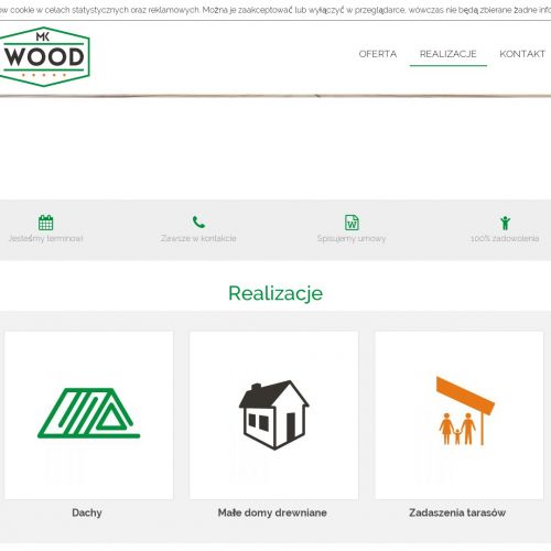 Budowa zadaszenia drewnianego przy domu