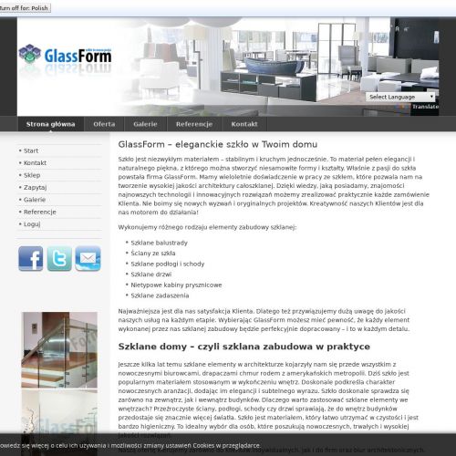 Zabudowy całoszklane Gliwice