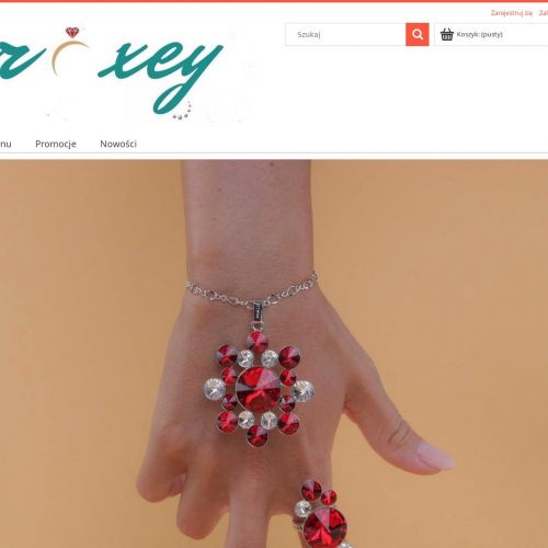 Długi wisiorek handmade