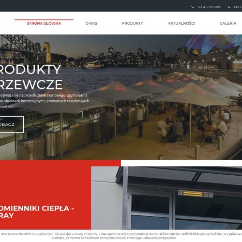 Parasole całoroczne do ogródka