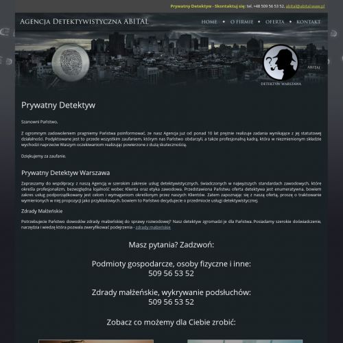 Usługa detektywistyczna warszawa mokotów