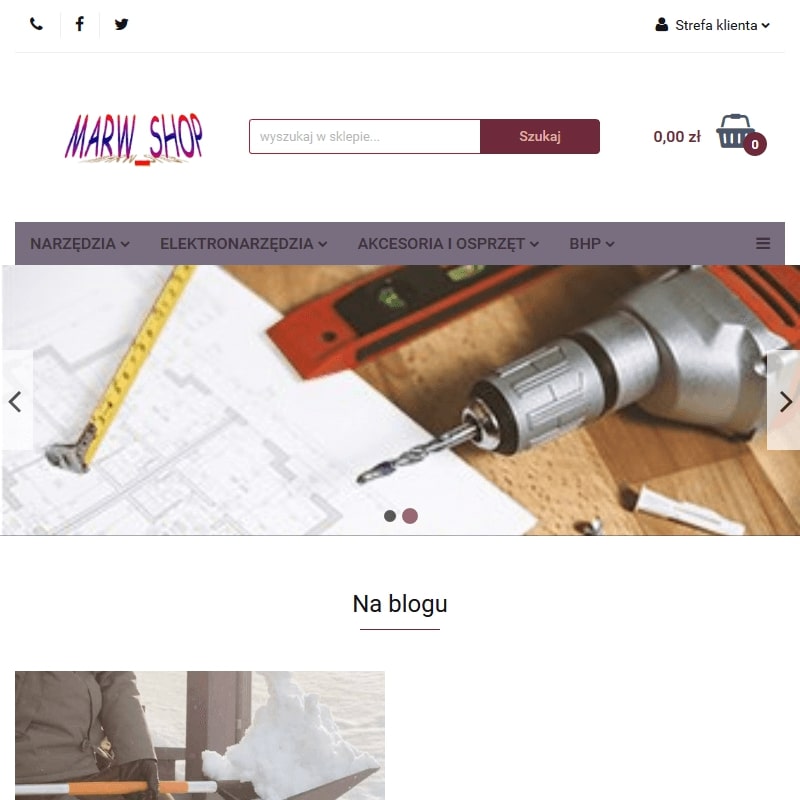 Otwock - aluminiowe łopaty do śniegu