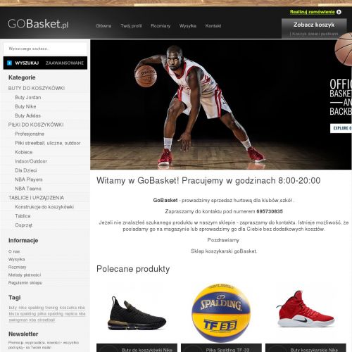 Wrocław - piłka spalding nba