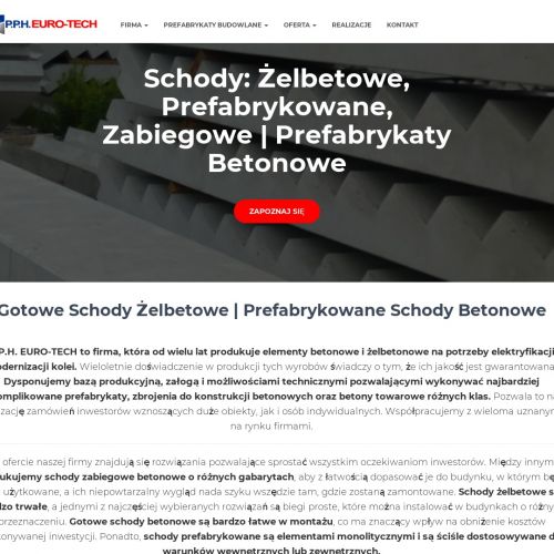 Bydgoszcz - producent schodów prostych łódź