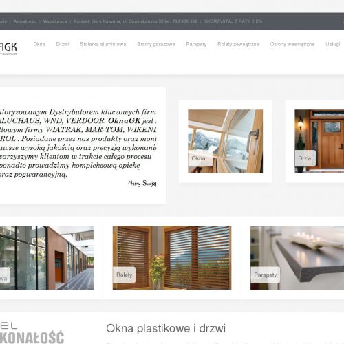 Grójec - aluminiowe okna tarasowe