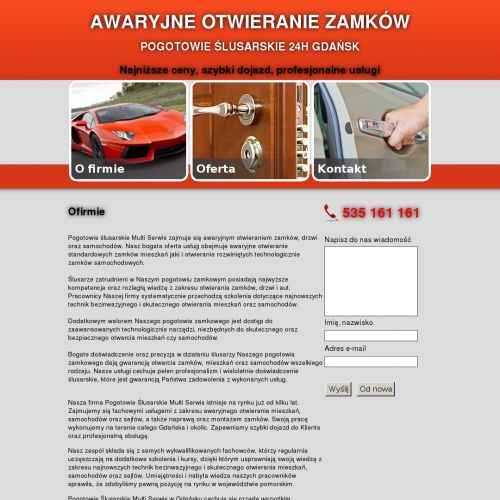 Gdańsk - awaryjne otwieranie sejfów