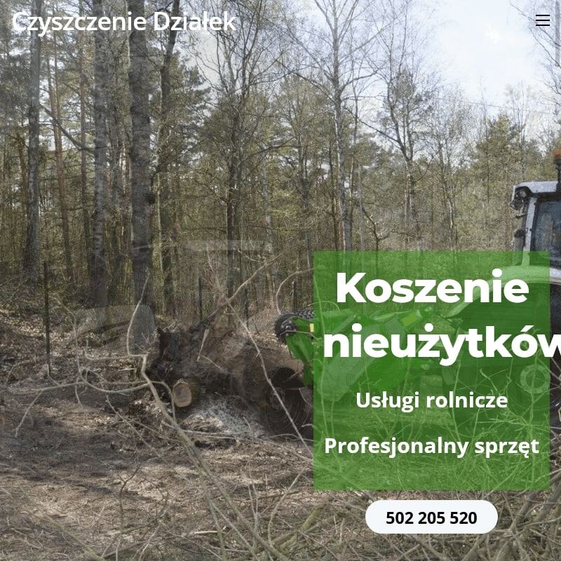 Warszawa - koszenie kosiarką bijakową