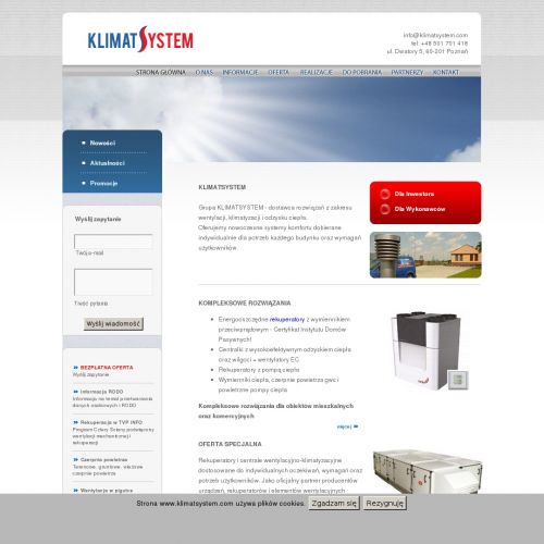 Rekuperatory Poznań