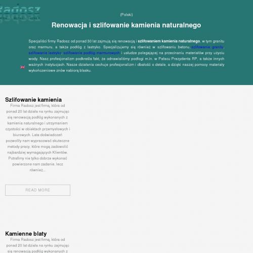 Warszawa - szlifowanie betonu