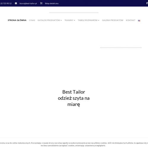 Ubrania służbowe dla hoteli