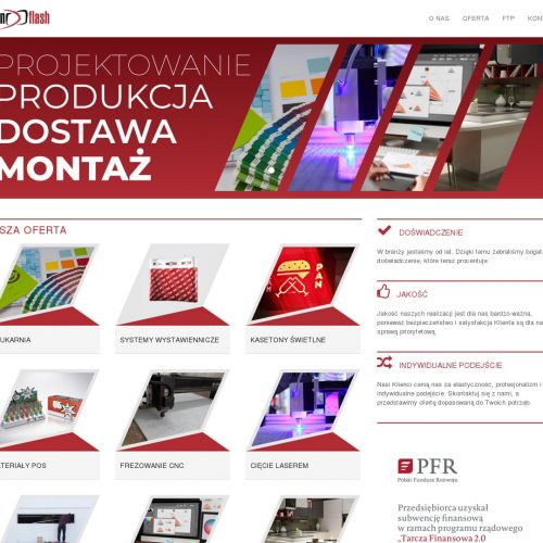 Warszawa - kasetony podświetlane