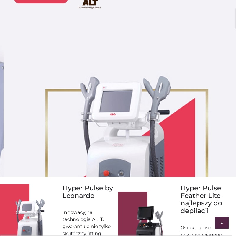 Profesjonalne urządzenie do depilacji laserowej