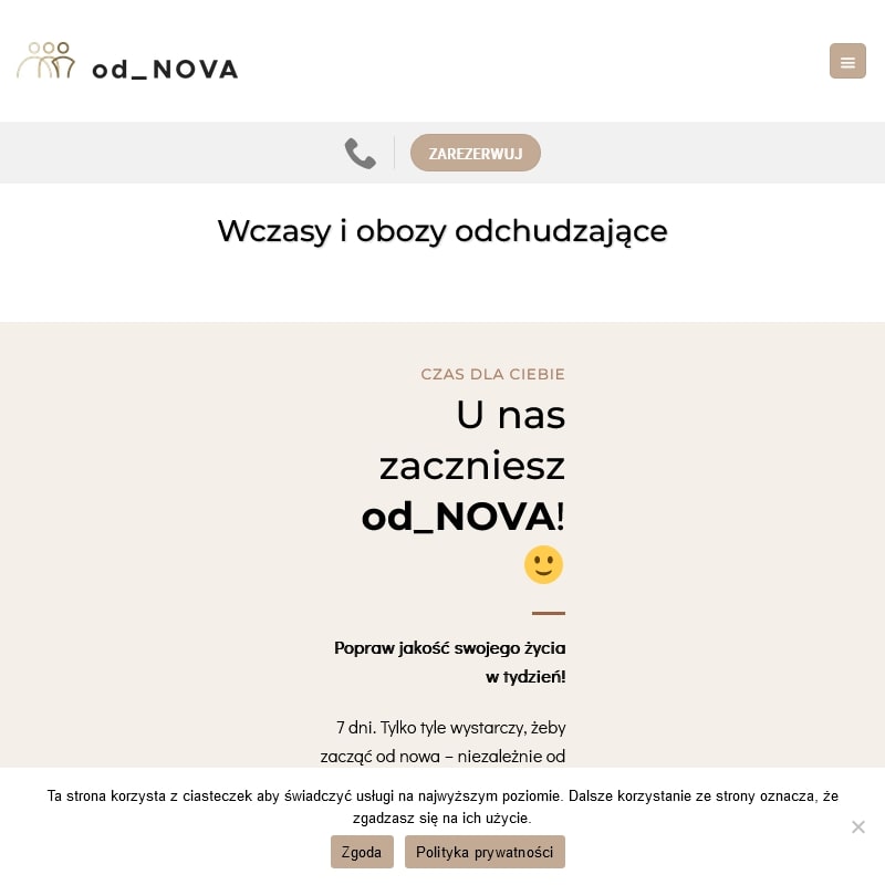 Wczasy odchudzające dla mężczyzn - Poznań
