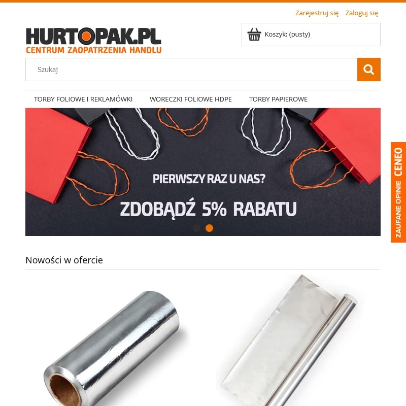 Reklamówka ekologiczna - Piła