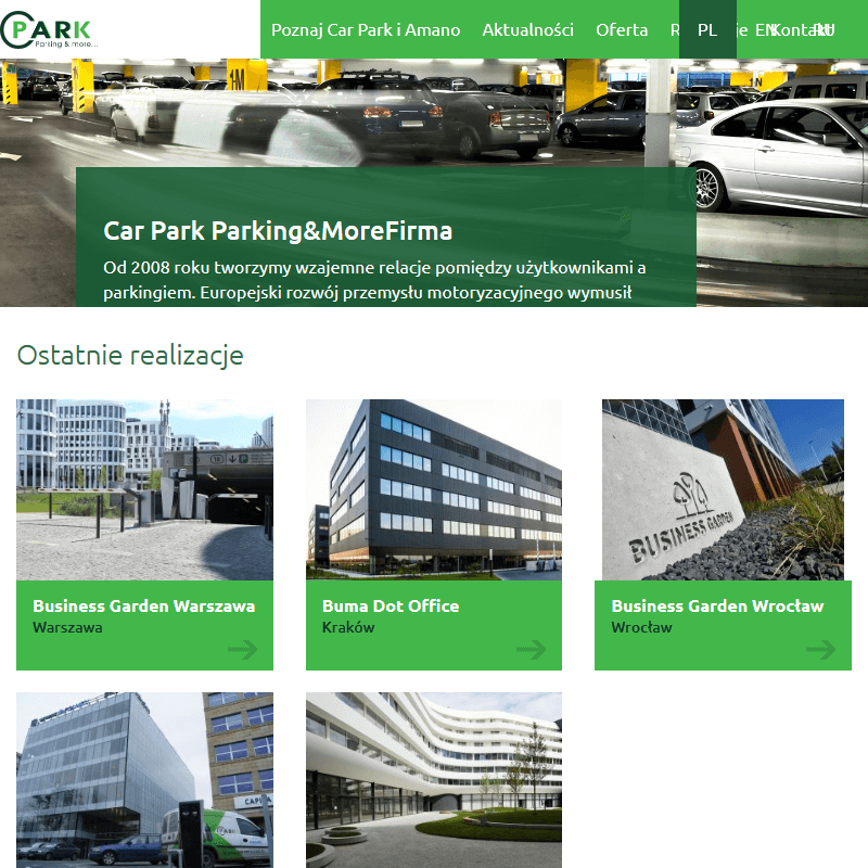 Biletomat parkingowy - Poznań