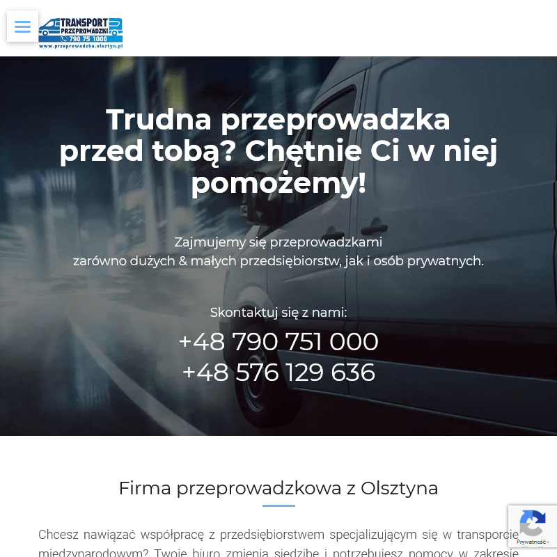 Przeprowadzki firm Olsztyn