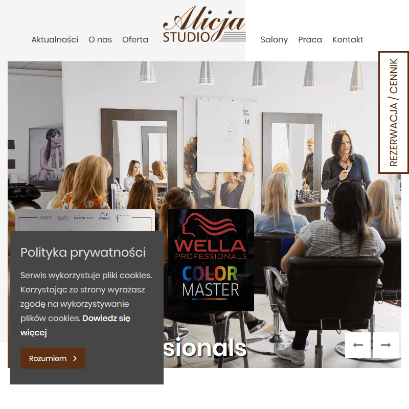 Salon fryzjerski - Bytom